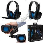 Изображение Sades SA711 Chopper Black/Blue гарнитура Фото Sades SA711 Chopper Black/Blue гарнитура