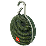 Изображение JBL Clip 3 Green (JBLCLIP3GRN) портативная система 3Вт, Li-Ion аккум., водонепрониц. , мик., BT Фото JBL Clip 3 Green (JBLCLIP3GRN) портативная система 3Вт, Li-Ion аккум., водонепрониц. , мик., BT