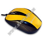 Изображение Мышка Firtech FMO-A135 black-yellow , USB, 1 Wheel, 800cpi Фото Мышка Firtech FMO-A135 black-yellow , USB, 1 Wheel, 800cpi