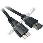 Изображение Кабель Viewcon VV 010 1.5м USB3.0 AM - Micro B (3.0) Фото Кабель Viewcon VV 010 1.5м USB3.0 AM - Micro B (3.0)