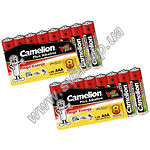 Изображение Батарейка CAMELION LR03-SP8 Plus Alkaline Red AAA (8шт/Shrink) поштучно Фото Батарейка CAMELION LR03-SP8 Plus Alkaline Red AAA (8шт/Shrink) поштучно