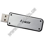 Изображение USB Flash 16Gb Apacer AH328 Silver AP16GAH328S-1) Фото USB Flash 16Gb Apacer AH328 Silver AP16GAH328S-1)