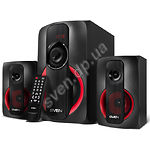 Фото SVEN MS-304 (black) Акустическая система 2.1 20W Woofer + 2*10W speaker, BT,FM, SD, LED display, ДУ