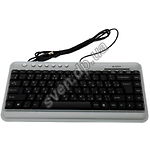 Изображение Клавиатура A4tech KL-5 Silver+Black, USB Фото Клавиатура A4tech KL-5 Silver+Black, USB