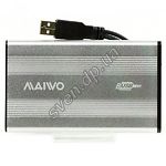 Фото HDD Rack Maiwo K2501A-U2S silver Внеш. USB2.0 2,5" S-ATA HDD
