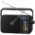Изображение PANASONIC RF-2400DEE-K (black) портативный радиоприёмник 0,8Вт, FM, джек 3.5 Фото PANASONIC RF-2400DEE-K (black) портативный радиоприёмник 0,8Вт, FM, джек 3.5