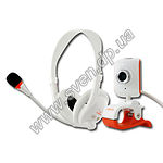 Изображение WEB-камера + наушники с микрофоном CANYON CNR-CP5 , 1.3Mp, 1280x1024 Фото WEB-камера + наушники с микрофоном CANYON CNR-CP5 , 1.3Mp, 1280x1024