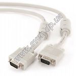 Изображение Кабель Gembird CBL-PPVGA-6 1.8м VGA HD15M/HD15M с 2-мя ферр.фильтрами Фото Кабель Gembird CBL-PPVGA-6 1.8м VGA HD15M/HD15M с 2-мя ферр.фильтрами