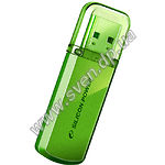 Фото USB Flash 32Gb SILICON POWER Helios 101 Green USB 2.0 (SP032GBUF2101V1N)