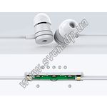 Фото Xiaomi Basic RM25 White гарнитура, джек 3,5мм, длина кабеля 1,2м, 3 кнопки управления