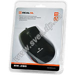 Изображение Мышка REAL-EL RM-280 (black-silver) , USB, 1 Wheel, 800cpi Фото Мышка REAL-EL RM-280 (black-silver) , USB, 1 Wheel, 800cpi