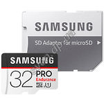Изображение microSD HC 32Gb Samsung PRO Endurance Class10 UHS-I U1 (c переходником на SD, MB-MJ32GA/RU) Фото microSD HC 32Gb Samsung PRO Endurance Class10 UHS-I U1 (c переходником на SD, MB-MJ32GA/RU)