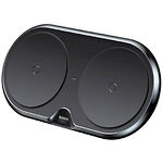 Изображение Беспроводное Wireless ЗУ Baseus WXXHJ-A01 Black, Dual, USB Type-C питание Фото Беспроводное Wireless ЗУ Baseus WXXHJ-A01 Black, Dual, USB Type-C питание