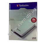 Изображение внешний HDD Verbatim 500 GB ext. USB 3.0 2.5" New White (53069) Фото внешний HDD Verbatim 500 GB ext. USB 3.0 2.5" New White (53069)