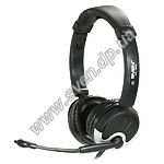 Изображение SVEN AP-660 наушники с микрофоном (кожаные) Фото SVEN AP-660 наушники с микрофоном (кожаные)
