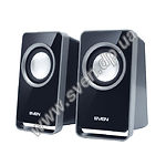 Изображение Акустическая система SVEN 355 black, 2*2,5W speaker, 2mini-jack 3,5 USB Фото Акустическая система SVEN 355 black, 2*2,5W speaker, 2mini-jack 3,5 USB