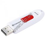 Изображение USB Flash 64Gb TRANSCEND JetFlash TS64GJF590W White Фото USB Flash 64Gb TRANSCEND JetFlash TS64GJF590W White