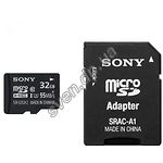 Фото microSD HC 32Gb SONY Class10 UHS-I U3 (c переходником на SD, SR-32UX2A/T1  R-95MB/s, W-70MB/s)