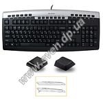 Фото Клавиатура A4tech KR-86 X-Slim, 19 прог.кнопок, Silver+Black, USB