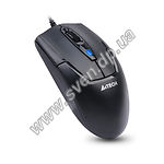 Фото Мышка A4tech D301-1 Holeless USB, 3 key (black)