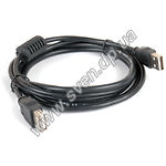 Изображение Кабель Gemix GC 1615 USB2.0 AM/AF-6ft, удлинитель 1,8м c ферро-фильтрами Фото Кабель Gemix GC 1615 USB2.0 AM/AF-6ft, удлинитель 1,8м c ферро-фильтрами