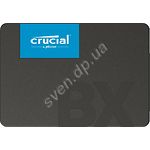 SSD жесткий диск Crucial BX500 240Gb 2.5" 7mm SATAIII Silicon Motion 3D (CT240BX500SSD1) 540/500 Mb/s - фото