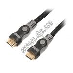 Изображение Кабель Viewcon VC-HDMI-165-2m HDMI to HDMI v1.4 Фото Кабель Viewcon VC-HDMI-165-2m HDMI to HDMI v1.4