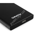 Фото HDD Rack Maiwo K2568 black Внеш. USB3.0 2,5" S-ATA HDD/SSD