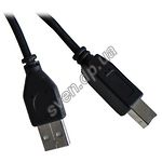 Изображение Кабель Smartfortec SCP-USB2-AMBM-6 ( USB2.0 AM/BM 1.8м позолоченные контакты) Фото Кабель Smartfortec SCP-USB2-AMBM-6 ( USB2.0 AM/BM 1.8м позолоченные контакты)