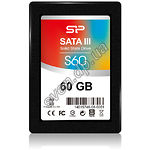 Изображение SSD Silicon Power S60 60Gb 2.5" 7mm SATA III (SP060GBSS3S60S25) R520/W460Mb/s Фото SSD Silicon Power S60 60Gb 2.5" 7mm SATA III (SP060GBSS3S60S25) R520/W460Mb/s