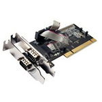 Изображение Контроллер STLab I-390LP (PCI на 2 порта RS232/COM Low profile) Фото Контроллер STLab I-390LP (PCI на 2 порта RS232/COM Low profile)
