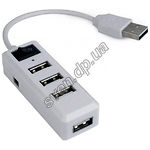 Изображение Концентратор HUB USB 2.0 Gembird UHB-U2P4-11 на 4 порта Фото Концентратор HUB USB 2.0 Gembird UHB-U2P4-11 на 4 порта
