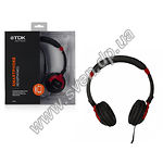 Изображение TDK ST260S наушники с микрофоном (t62129), black-red Фото TDK ST260S наушники с микрофоном (t62129), black-red