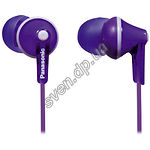 Изображение PANASONIC RP-HJE125E-V purple, наушники вкладыши Фото PANASONIC RP-HJE125E-V purple, наушники вкладыши