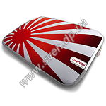 Изображение Сумка для Notebook CANYON CNL-NB10J (White/Grey with Red Rising Sun, 235x310x20mm) для нэтбуков 10" Фото Сумка для Notebook CANYON CNL-NB10J (White/Grey with Red Rising Sun, 235x310x20mm) для нэтбуков 10"