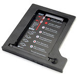 Изображение CD-HDD Rack Maiwo NSTOR-9-P Карман пластиковый для HDD 2,5" в CD-ROM отсек ноутбука 9,5мм Фото CD-HDD Rack Maiwo NSTOR-9-P Карман пластиковый для HDD 2,5" в CD-ROM отсек ноутбука 9,5мм