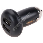 Изображение Автомобильное ЗУ REMAX RCC210 Black, 2*USB-A, 2.1A Фото Автомобильное ЗУ REMAX RCC210 Black, 2*USB-A, 2.1A