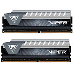 Изображение DDR-4 2шт x 8GB 2666МГц Patriot Viper Elite Black/Grey (PVE416G266C6KGY) Фото DDR-4 2шт x 8GB 2666МГц Patriot Viper Elite Black/Grey (PVE416G266C6KGY)