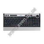 Изображение Клавиатура SVEN Comfort 4900EL USB (black-silver) Подсветка клавиш синим или красным цветом Фото Клавиатура SVEN Comfort 4900EL USB (black-silver) Подсветка клавиш синим или красным цветом