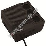 Изображение Стабилизатор Mustek MUST PowerAgent 1260, 720W,3-х ступенчатый,+/-30V при >7% отклонении от 220V Фото Стабилизатор Mustek MUST PowerAgent 1260, 720W,3-х ступенчатый,+/-30V при >7% отклонении от 220V