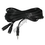 Изображение Кабель Gembird Cablexpert CCA-415 5м Аудио 3,5mm(джек) переходник с 2х3.5(джек) на 3.5(джек) Фото Кабель Gembird Cablexpert CCA-415 5м Аудио 3,5mm(джек) переходник с 2х3.5(джек) на 3.5(джек)