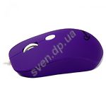 Изображение Мышка Gembird MUS-102-B Оптическая мышь, USB интерфейс, фиолетовый цвет Фото Мышка Gembird MUS-102-B Оптическая мышь, USB интерфейс, фиолетовый цвет