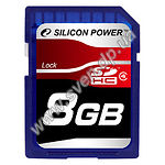 Изображение SD HC 8Gb SILICON POWER (Сlass4) Фото SD HC 8Gb SILICON POWER (Сlass4)