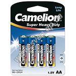 Изображение Батарейка CAMELION R6P-BP4B Super Heavy Duty Blue AA (4шт/blister) Фото Батарейка CAMELION R6P-BP4B Super Heavy Duty Blue AA (4шт/blister)