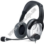 Изображение SVEN AP-670MV (GD-900MV) black-silver (черно-серебряный) наушники с микрофоном (кожаные) Фото SVEN AP-670MV (GD-900MV) black-silver (черно-серебряный) наушники с микрофоном (кожаные)