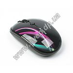 Фото Мышка A4tech G9-555 FX-2 черная с узором  V-Track беспроводная USB 2000dpi, 15m