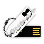 Изображение USB Flash - 8GB (SILICON POWER Touch 820 white с кошкой)) Фото USB Flash - 8GB (SILICON POWER Touch 820 white с кошкой))