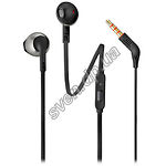 Изображение JBL TUNE T205 Black (JBLT205BLK), наушники вкладыши с микрофоном Фото JBL TUNE T205 Black (JBLT205BLK), наушники вкладыши с микрофоном