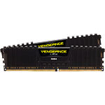 Фото DDR-4 2шт x 8GB 3600МГц CORSAIR Vengeance LPX Black (CMK16GX4M2Z3600C18)