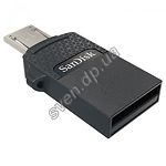 Изображение USB Flash 64Gb SanDisk Dual OTG/USB2.0 Black (SDDD1-064G-G35) Фото USB Flash 64Gb SanDisk Dual OTG/USB2.0 Black (SDDD1-064G-G35)